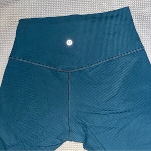 Lululemon Align 28” Ribbed Leggings Dark Teal